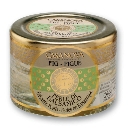 White Balsamic Pearls Flavoured FIG 50g / 370g - 4