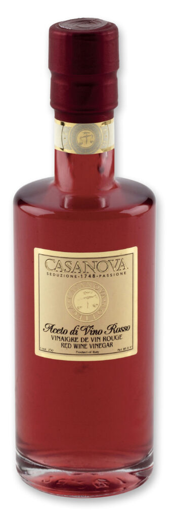 Red Wine Vinegar 250 ml Casanova, bottle.