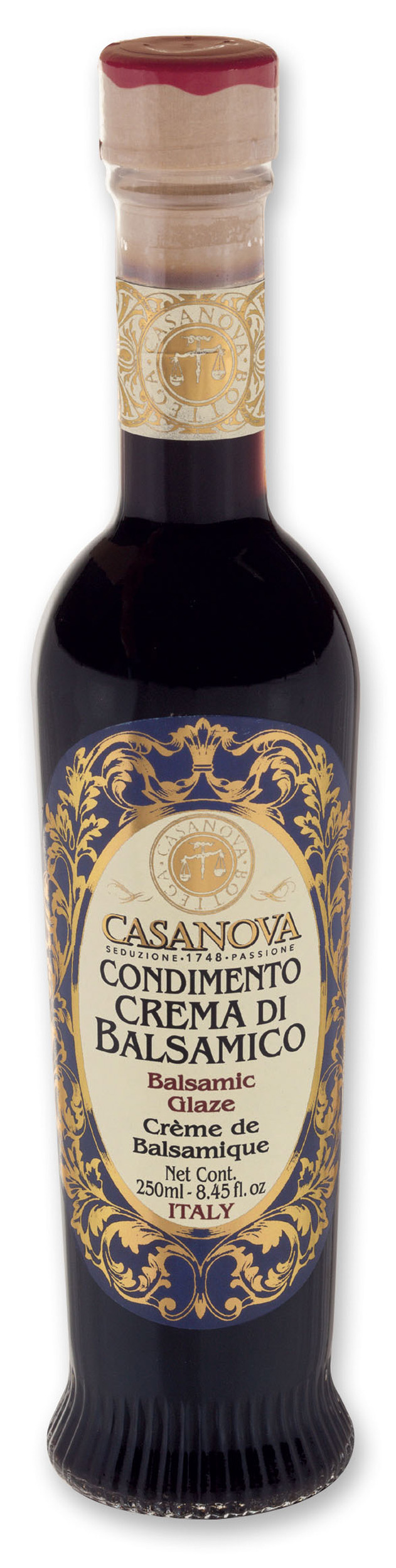 Anfora Romana Vintage Crema di Balsamico 250 ml Casanova, bottiglia.