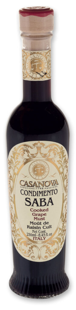 Anfora Romana Vintage SABA (Cooked grape must) 250 ml Casanova, bottle.