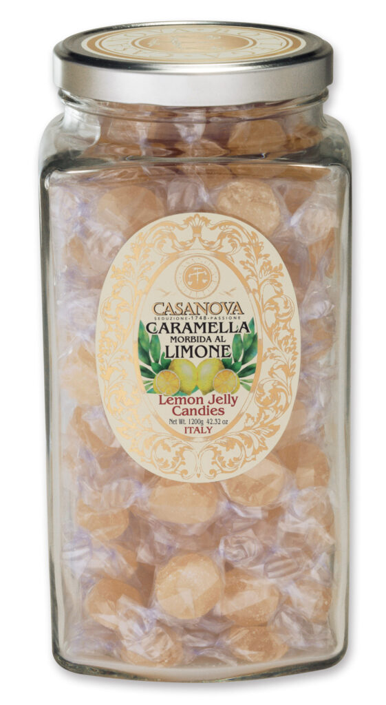 Gelées de Fruit au Citron 1200 g Casanova, bocal en verre.