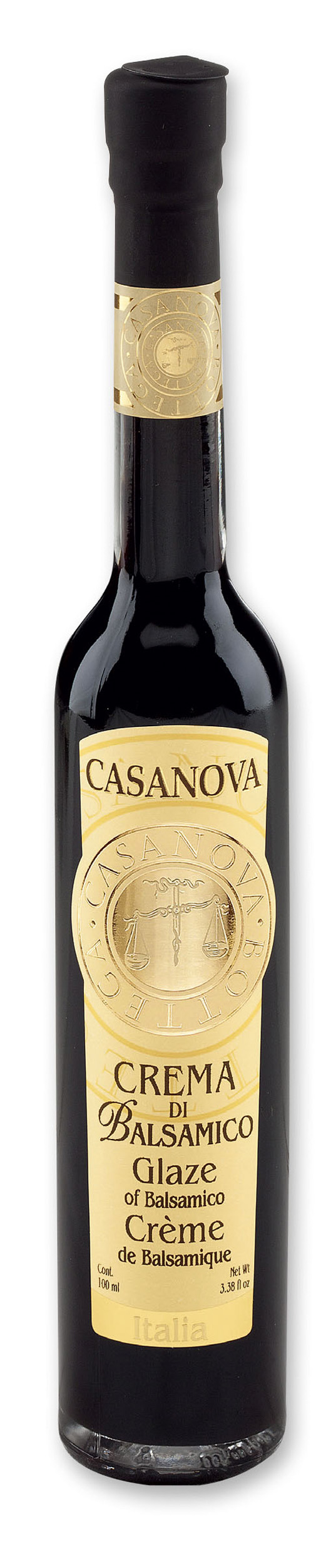 Crema di Balsamico 100 ml Casanova, bottiglia.