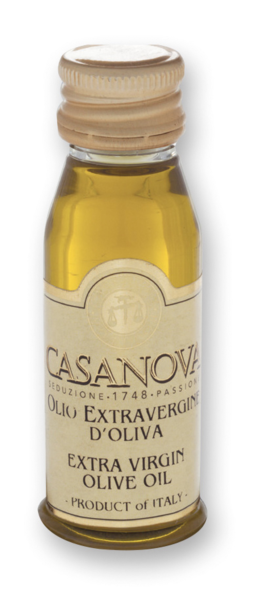 Olio Extravergine di Oliva OIL 20 ml Casanova, bottiglia.